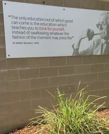 Sir
Walter Murdoch quote